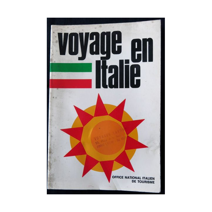 Voyage en Italie par l'Office national italien de Tourisme