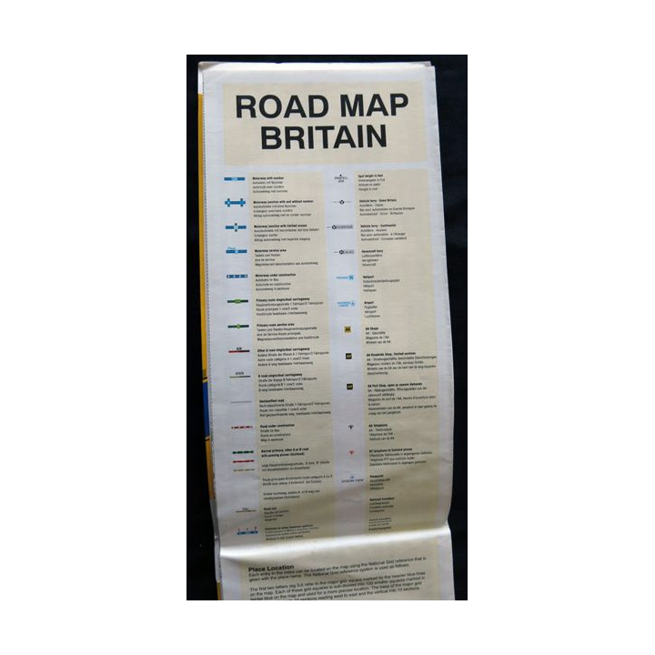 Road Map Britain de New Uptated Edition