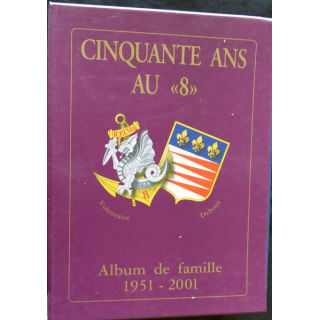 Coffret 50 ans au 8  - Album de famille 1951-2001 en 4 facicules en boite archive cartonnée EIAT