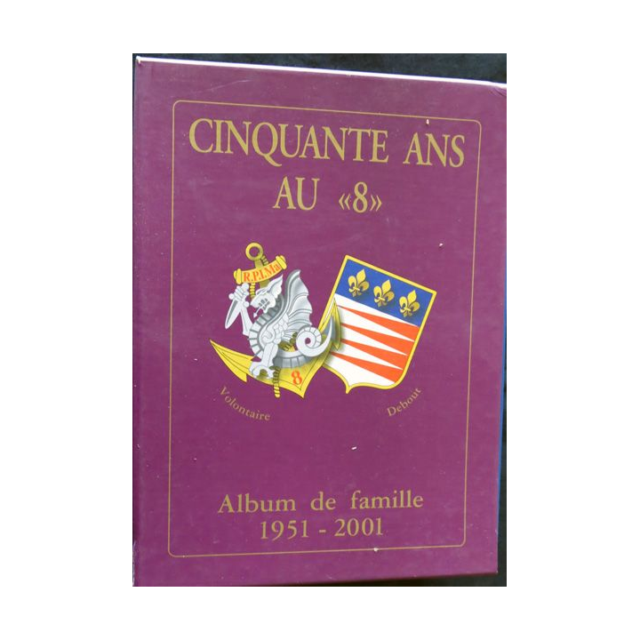 Coffret 50 ans au 8  - Album de famille 1951-2001 en 4 facicules en boite archive cartonnée EIAT
