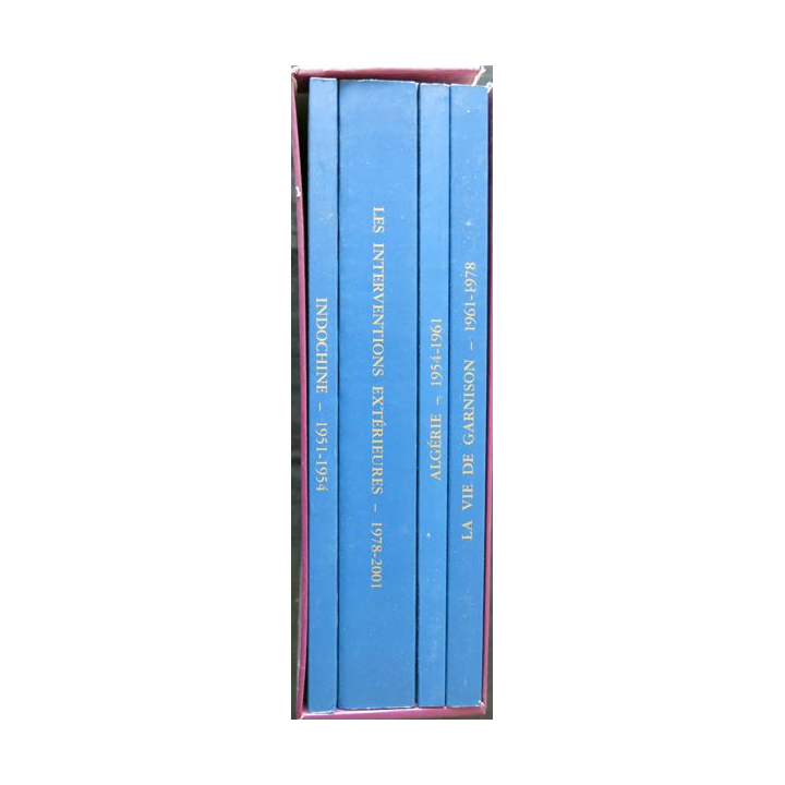 Coffret 50 ans au 8  - Album de famille 1951-2001 en 4 facicules en boite archive cartonnée EIAT