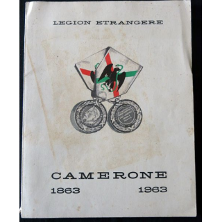 Légion Etrangère - Centenaire de Camerone 1863-1963