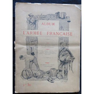 Album de l'Armée française édité par le  Bureaux des annales politiques et littéraires Paris
