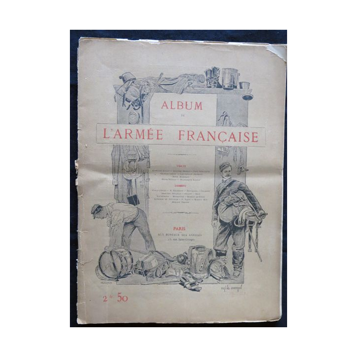 Album de l'Armée française édité par le  Bureaux des annales politiques et littéraires Paris