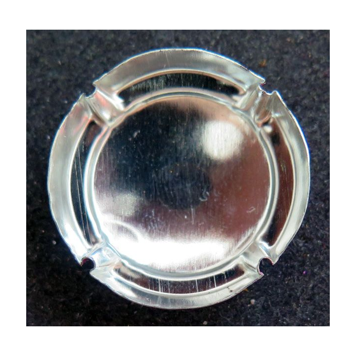 Capsule Muselet de bouteille de champagne MIGNON Pierre n° 61q rose feuilles or pâle