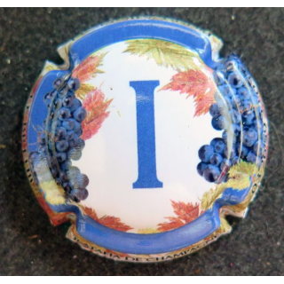Capsule Muselet de bouteille de champagne MIGNON Pierre n° 203e I bleu