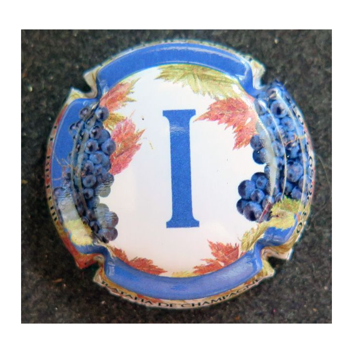 Capsule Muselet de bouteille de champagne MIGNON Pierre n° 203e I bleu