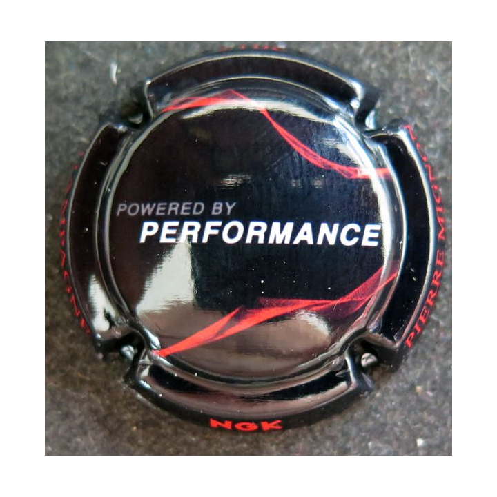 Capsule Muselet de bouteille de champagne MIGNON Pierre n°  S106a Noir Performance