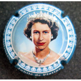 Capsule Muselet champagne MIGNON Pierre Reine Elisabeth II Jubilé de platine