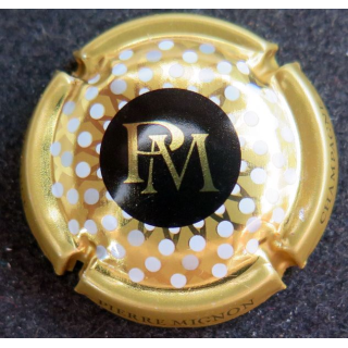 Capsule Muselet de bouteille de champagne MIGNON PM nouveau 2022 contour or