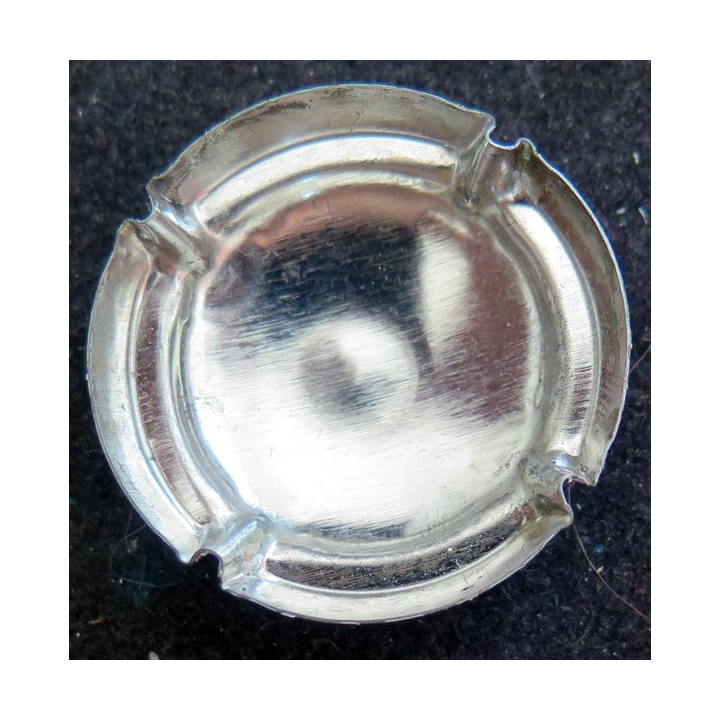 Capsule Muselet de bouteille de champagne POL BOUCHER Père et Fils n° 5 blanc et noir