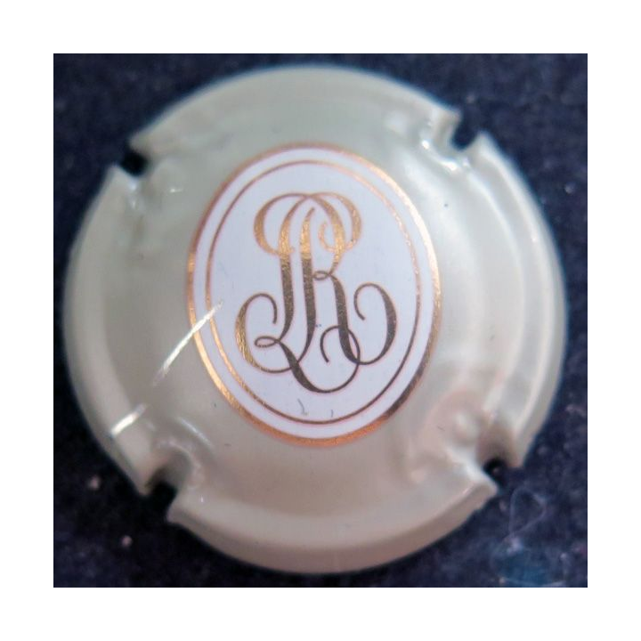 Capsule Muselet de bouteille de champagne RŒDERER Louis n° 115a gris
