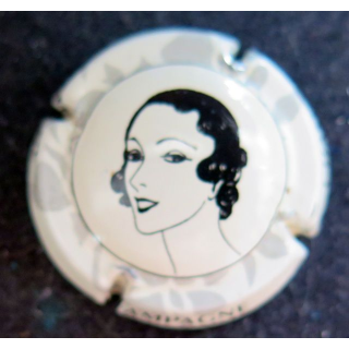 Capsule Muselet de bouteille de champagne générique n° 818