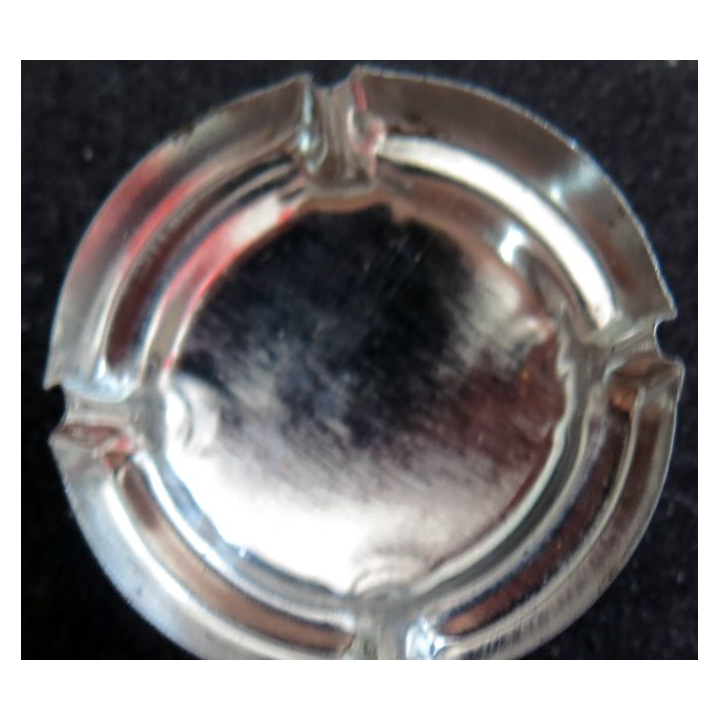 Capsule Muselet de bouteille de champagne MALLOL-GANTOIS B. n° 4a Noir et or