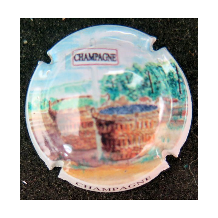Capsule Muselet de bouteille de champagne Générique n° 796