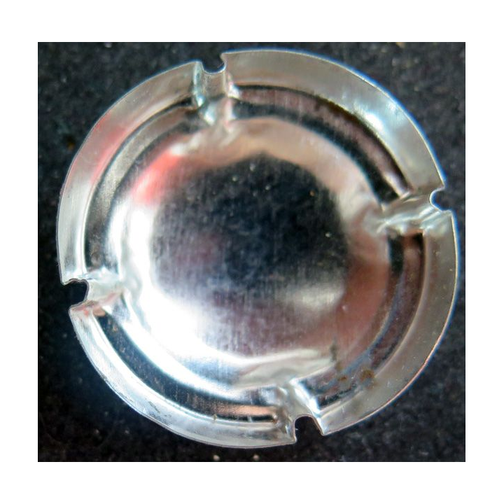 Capsule Muselet de champagne Vve OLIVIER n° 6a gris foncé et or 