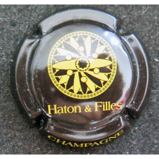 Capsule Muselet de bouteille de champagne HATON & Filles n° 1a 
