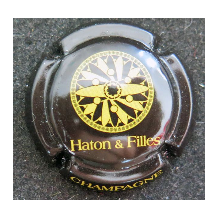 Capsule Muselet de bouteille de champagne HATON & Filles n° 1a 