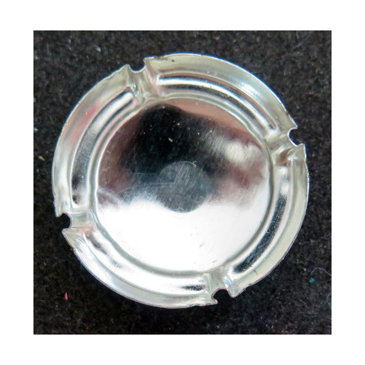 Capsule Muselet de bouteille de champagne EPC n° 1 bleu et orange mat