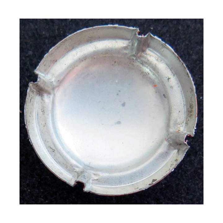 Capsule Muselet de bouteille de champagne PETIT Fabrice n° 2e orange et noir