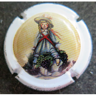 Capsule Muselet de bouteille de champagne De CASTELLANE n° 91g