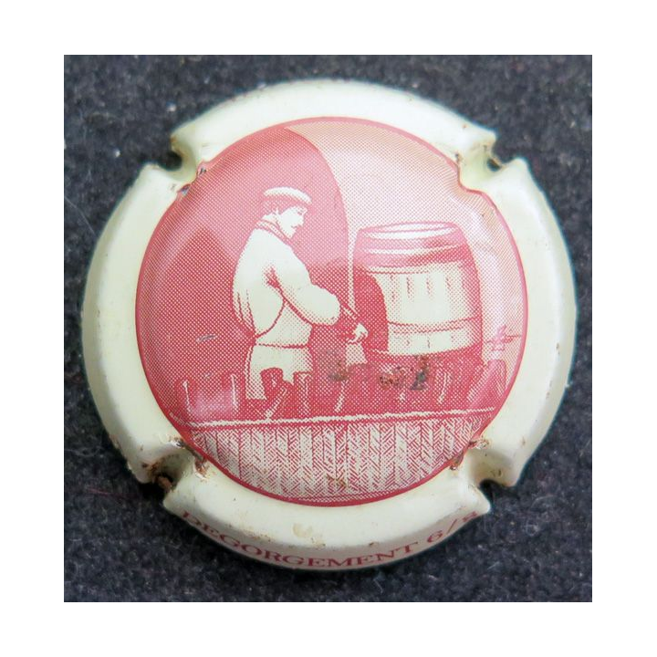 Capsule Muselet de bouteille de champagne Générique n° 705e dégorgement 