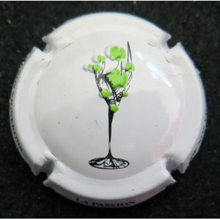 Capsule Muselet de bouteille de champagne NOGENT l'ABESSE n° 6a inscription la passion