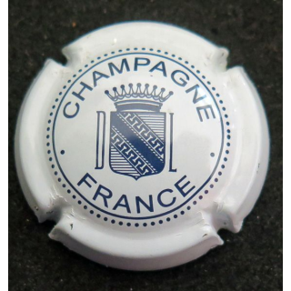 Capsule Muselet de bouteille de champagne DUVAL-LEROY n° 2 Blanc et bleu