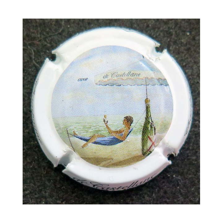 Capsule Muselet de bouteille de champagne De CASTELLANE n° 92a