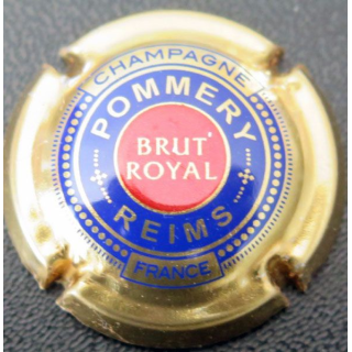 Capsule Muselet de champagne Pommery Brut Royal n° 117