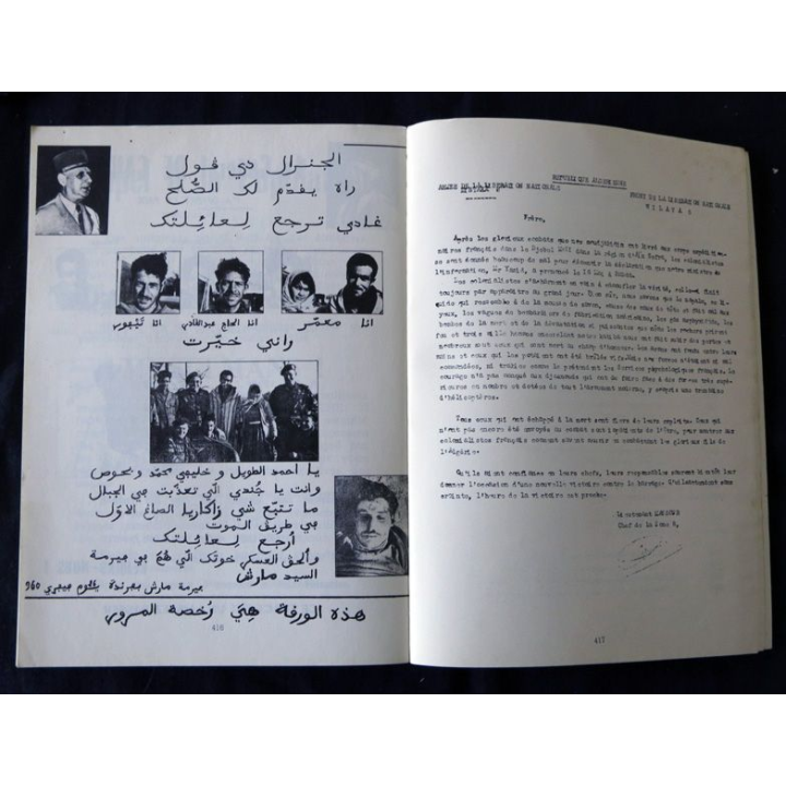 Commandos parachutistes de l'air en Algérie 1956-1962 de Henri Feraud édité par le CHMEDN de Montpellier