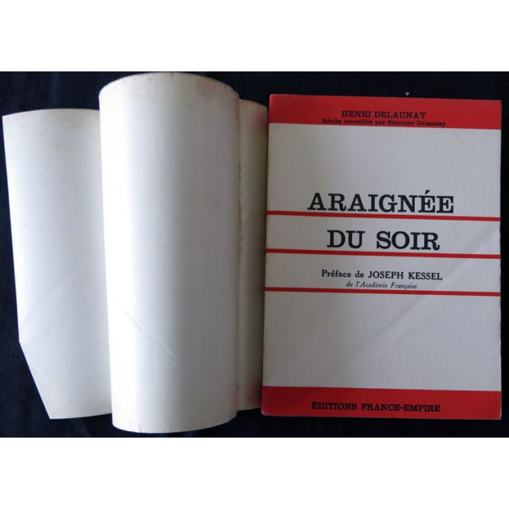 Araignée du soir  de Henri Delaunay aux Editions France-Empire