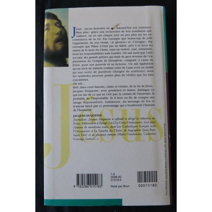 Jesus de Jacques Duquesne aux Editions Le Grand Livre du Mois
