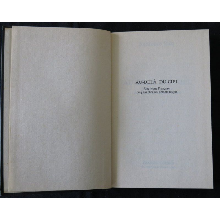 Au-delà du ciel  de Laurent Picq aux Editons France Loisirs