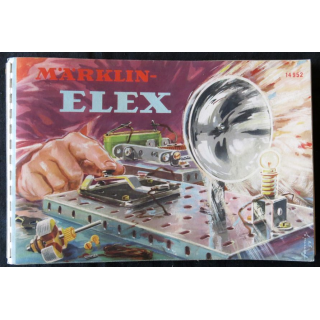Catalogue explicatif Marklin Elex édité par Markling & Cie reliure peigne