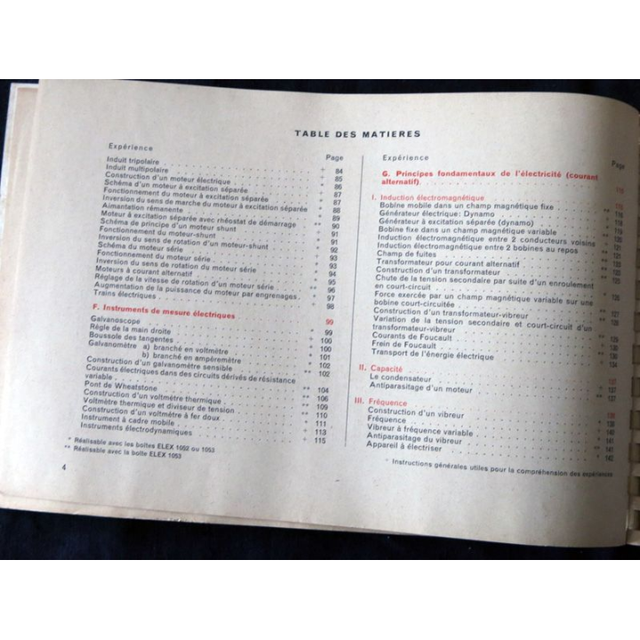 Catalogue explicatif Marklin Elex édité par Markling & Cie reliure peigne
