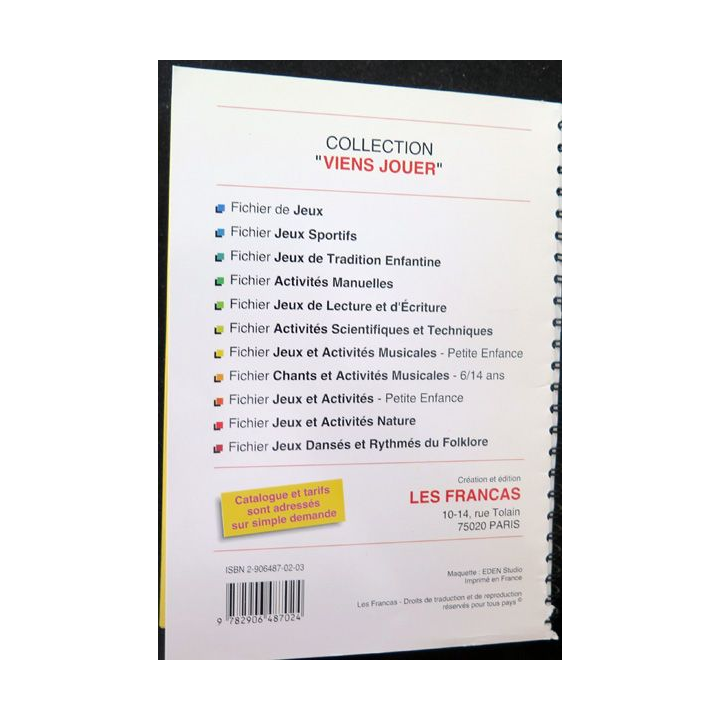 Fichier de Jeux Collection viens jouer