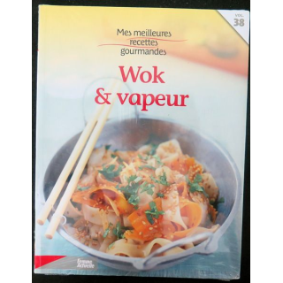 Mes meilleures recettes gourmandes Wok et vapeur vol neuf n° 38 de Femme Actuelle 