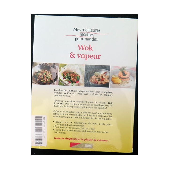 Mes meilleures recettes gourmandes Wok et vapeur vol neuf n° 38 de Femme Actuelle 