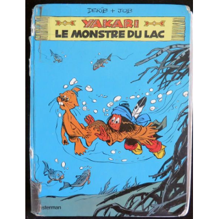 Bande dessinée YAKARI le Monstre du Lac Septembre 1991 couverture scotchée