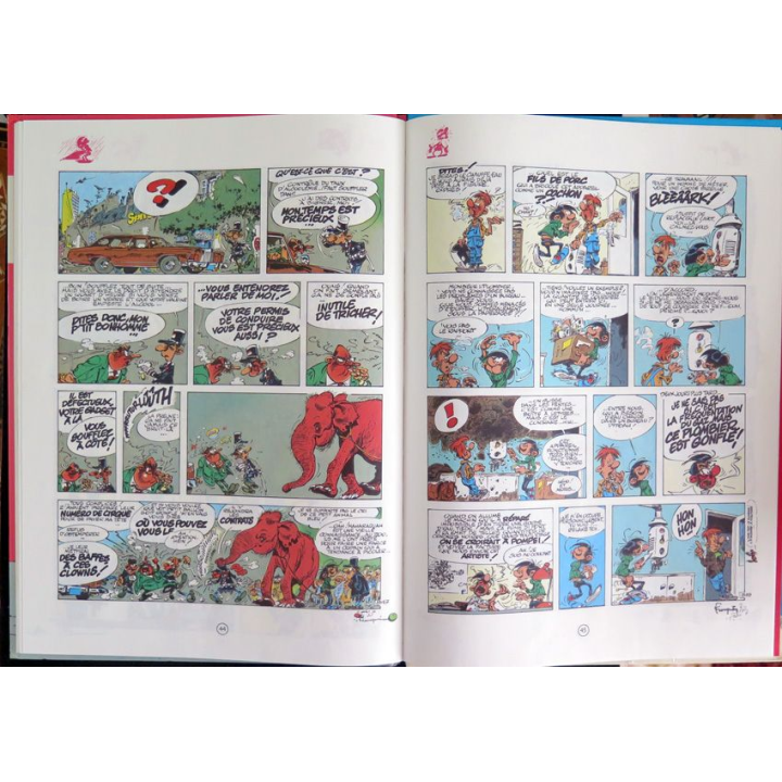 ande dessinée GASTON 13 Lagaffe mérite des baffes Dupuis 1979