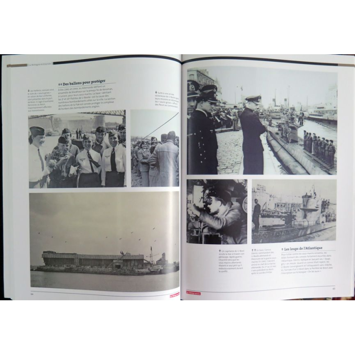 La Bretagne occupée 1940 - 1945 Photos inédites par le télégramme