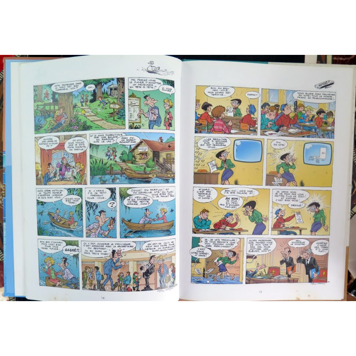 Bande dessinée LES PROFS Tome 6 Classe touriste Pica Erroc Bamboo 2004