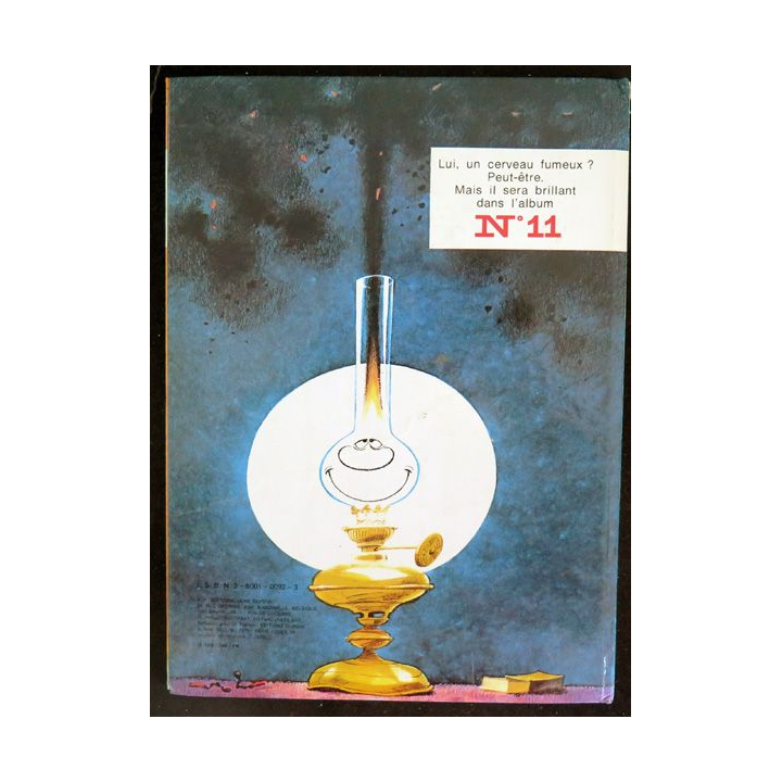 Bande dessinée GASTON 10 Le G&éant de la Gaffe Dupuis 1977