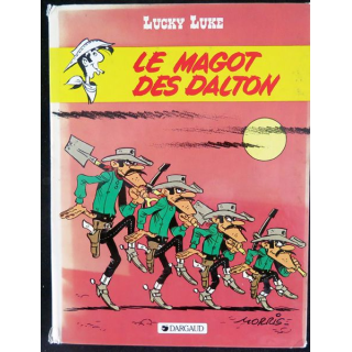 Bande dessinée LUCKY LUKE Le Magot des Dalton Morris et Vicq Dargaud 1984et Goscinny Dargaud 1975