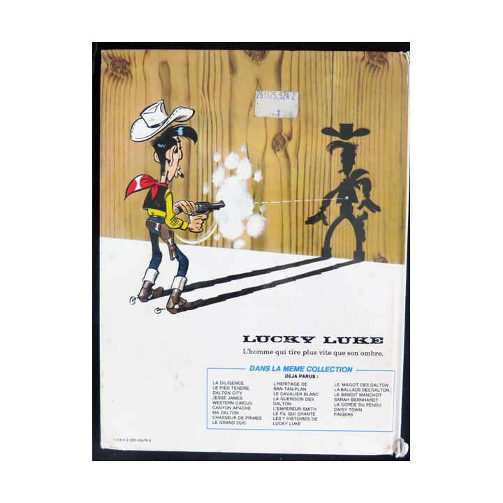 Bande dessinée LUCKY LUKE Le Magot des Dalton Morris et Vicq Dargaud 1984et Goscinny Dargaud 1975