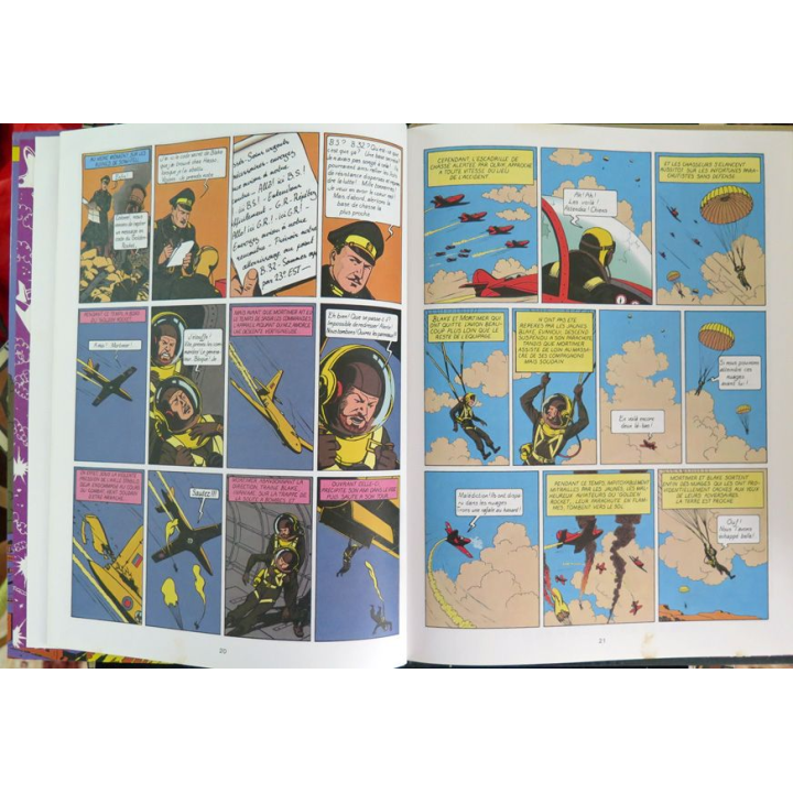 Bande dessinée BLAKE ET MORTIMER Le secret de l'Espadon Tome 1 
