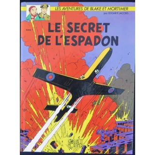 Bande dessinée BLAKE ET MORTIMER Le secret de l'Espadon Tome 1 
