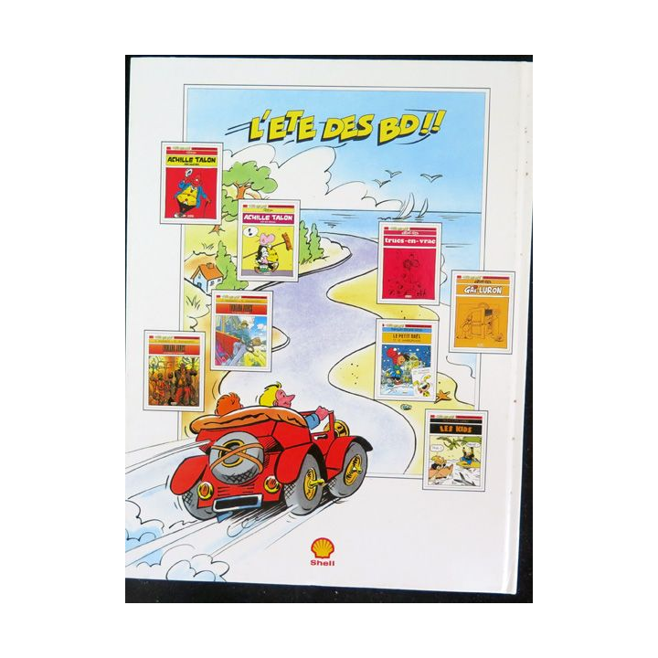 Bande dessinée ACHILLE TALON vous salue bien par Greg Shell