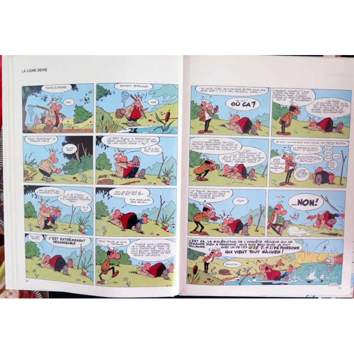 Bande dessinée ACHILLE TALON vous salue bien par Greg Shell